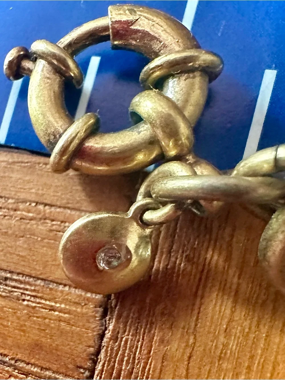 J.CREW Vtg Maximalist, Art Deco, Charm Bracelet Rare